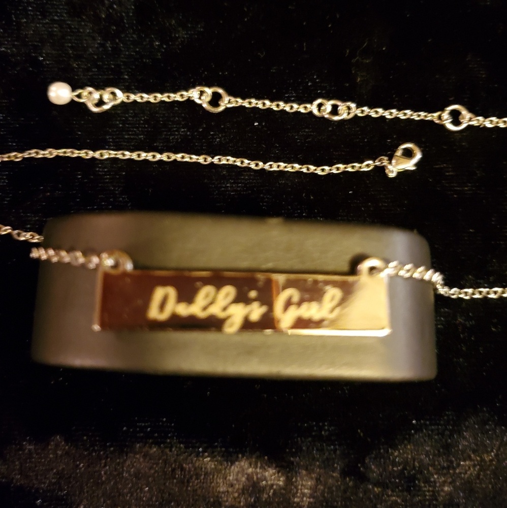 Sterling Silver Bar Necklace